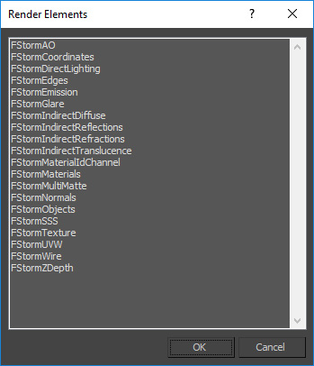 Manual » Render Elements